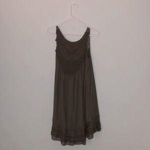 olive green pretty altard state dress